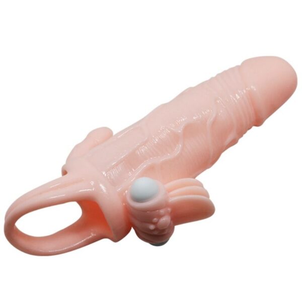 Baile Brave Man Anal — Vibrating Penis Sleeve, Flesh — Penis Accessories — view 6