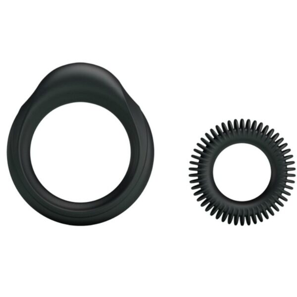 Baile Manhood — Cock Ring Set, Silicone — Classic Cock Rings — view 5