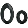 Baile Manhood — Cock Ring Set, Silicone — Classic Cock Rings