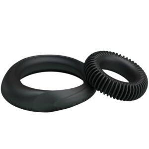 Baile Manhood — Cock Ring Set, Silicone — Classic Cock Rings — view 3