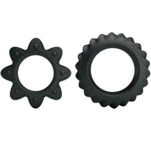 Baile Flowering — Cock Ring Set, Silicone — Classic Cock Rings — view 2