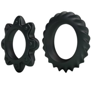 Baile Flowering — Cock Ring Set, Silicone — Classic Cock Rings