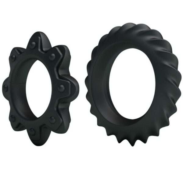 Baile Flowering — Cock Ring Set, Silicone — Classic Cock Rings