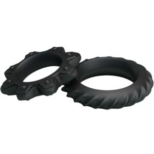 Baile Flowering — Cock Ring Set, Silicone — Classic Cock Rings — view 4