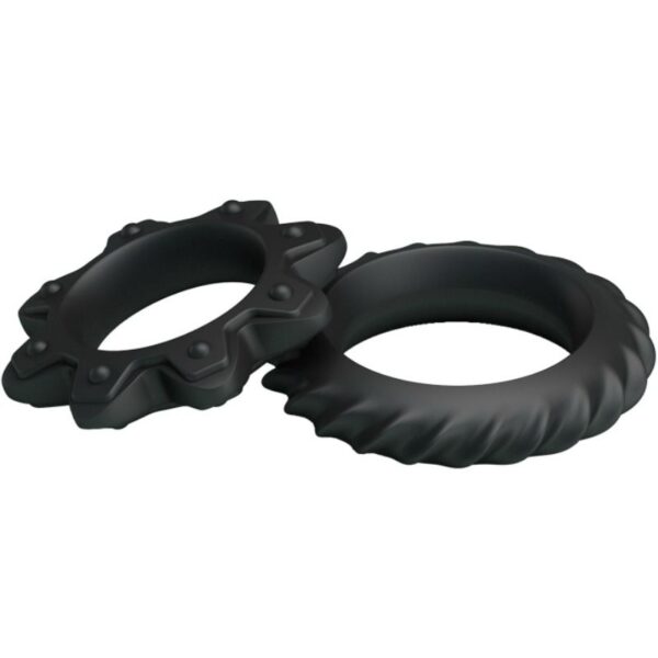 Baile Flowering — Cock Ring Set, Silicone — Classic Cock Rings — view 4