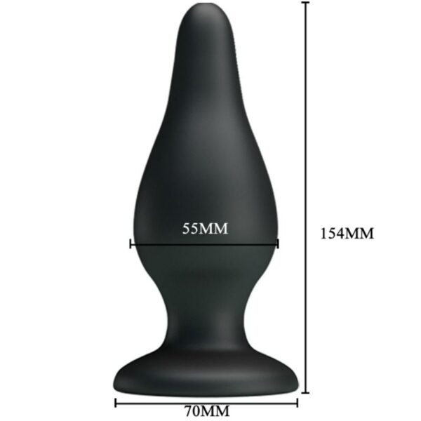 Pretty Love Ergonomic — Butt Plug, Suction Cup, 15.4 cm — Anal — view 5