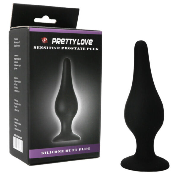 Pretty Love Ergonomic — Butt Plug, Suction Cup, 14 cm — Anal — view 2