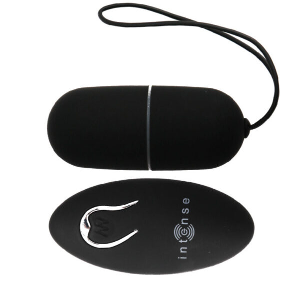 Intense Flippy I — Vibrating Egg, Silicone, Black — Clitoral Stimulators — view 4