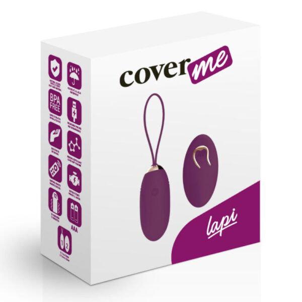 Coverme Lapi — Vibrating Egg, Remote Control, Lilac — Clitoral Stimulators — view 3
