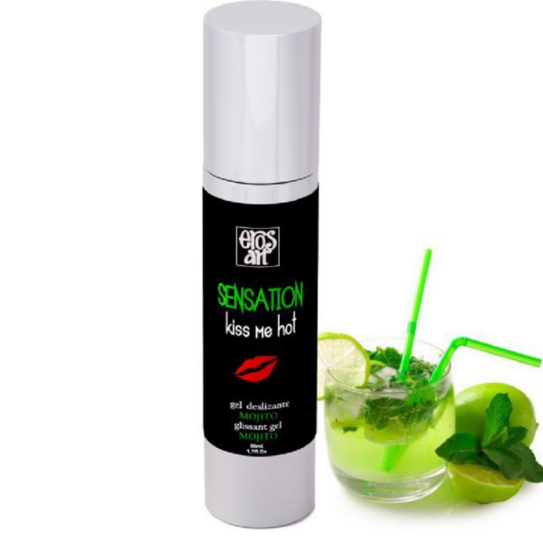 Eros-art Sensation — Flavoured Lubricant, 50 ml, Mojito — Flavored Lubricants