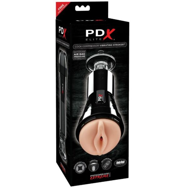 PDX Elite — Vibrating Masturbator, Rechargeable — Automatic Masturbators — view 4