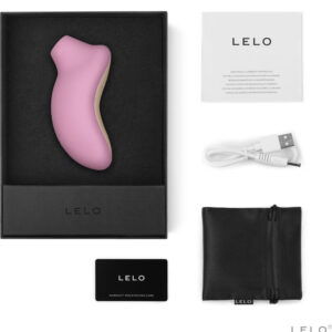 LELO Sona Cruise — Clitoral Stimulator, Sonic, Pink — Air Pulse Vibrators — view 3