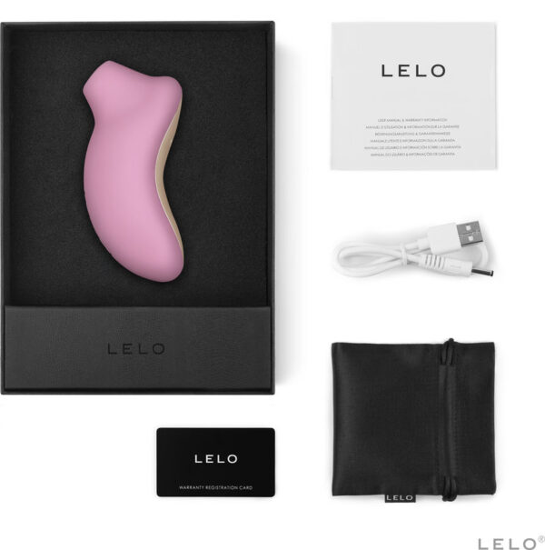 LELO Sona Cruise — Clitoral Stimulator, Sonic, Pink — Air Pulse Vibrators — view 3