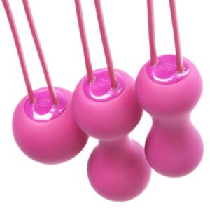 Je Joue Ami — Kegel Weights, Fuchsia — Ben Wa Balls — view 2