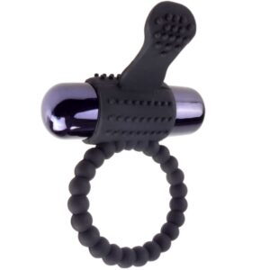 Fantasy C-Ringz — Vibrating Cock Ring, Silicone, Black — Cock Rings