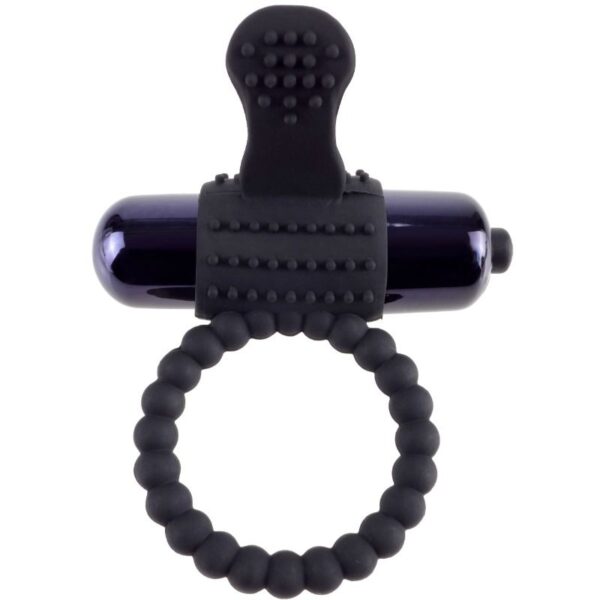 Fantasy C-Ringz — Vibrating Cock Ring, Silicone, Black — Cock Rings — view 4