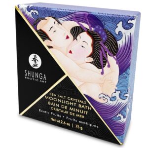Shunga Exotic Purple Scented — Bath Salts, 75 g — Bath & Body