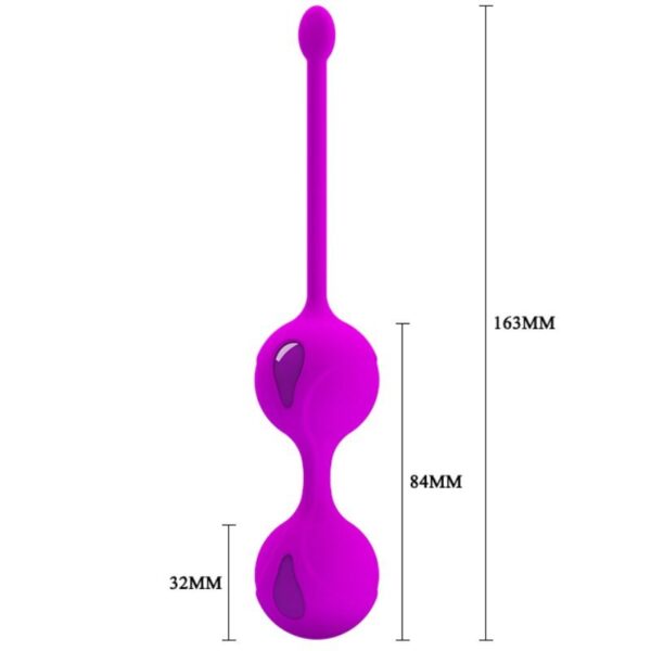 Pretty Love Tighten Up II — Kegel Balls, Silicone — Ben Wa Balls — view 4