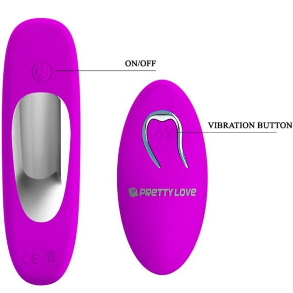 Pretty Love Magic Finger — Vibrator, Remote Control, Pink — Anal — view 10