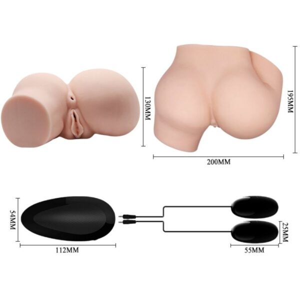 Crazy Bull Butt — Vibrating Masturbator, Remote Control — Vibrating Strokers — view 14