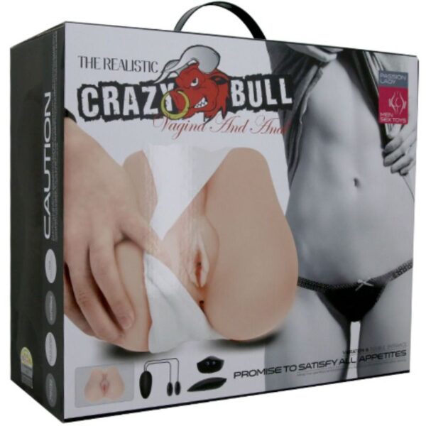 Crazy Bull Position 3 — Vibrating Masturbator, Remote Control — Vibrating Strokers — view 5
