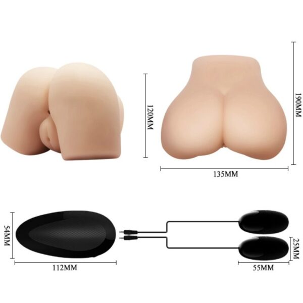 Crazy Bull Position 4 — Vibrating Masturbator, Remote Control — Vibrating Strokers — view 7
