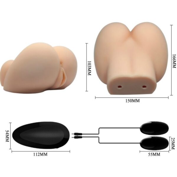 Crazy Bull Position 6 — Vibrating Masturbator, Remote Control — Vibrating Strokers — view 13