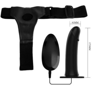 Pretty Love Vito — Vibrating Strap-On, 17.3 cm, Hollow — Penis Accessories — view 3