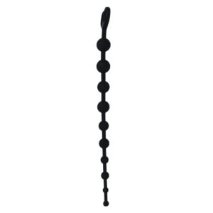 Intense Jaiden — Anal Beads, Silicone, Black — view 4