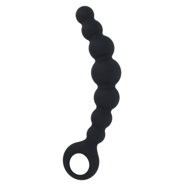 Intense Max — Anal Beads, Silicone, Black — view 4