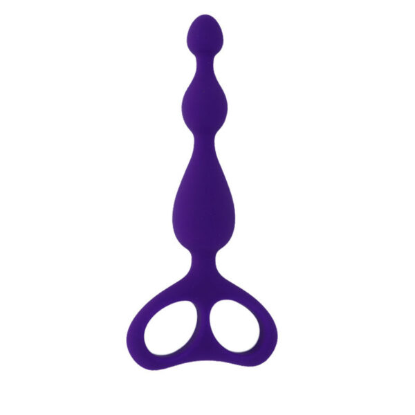 Intense Danti — Anal Beads, Silicone, Lilac — view 4