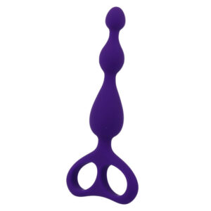 Intense Danti — Anal Beads, Silicone, Lilac — view 3