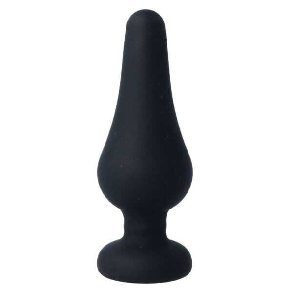 Intense Pipo — Butt Plug, Silicone, 13 cm, Black — Anal — view 3