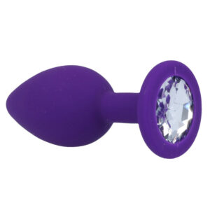 Intense Shelki — Butt Plug, Silicone, 7.2 cm, Lilac — Anal — view 3
