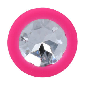 Intense Shelki — Butt Plug, Silicone, 7.2 cm, Fuchsia — Anal — view 3