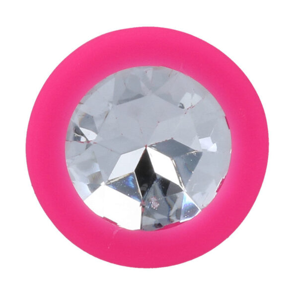 Intense Shelki — Butt Plug, Silicone, 7.2 cm, Fuchsia — Anal — view 3