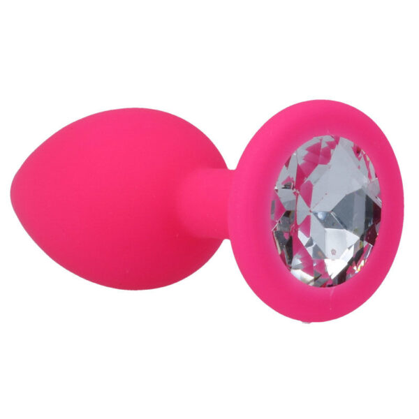 Intense Shelki — Butt Plug, Silicone, 7.2 cm, Fuchsia — Anal — view 6