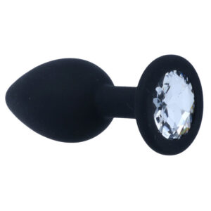 Intense Shelki — Butt Plug, Silicone, 7.2 cm, Black — Anal — view 4