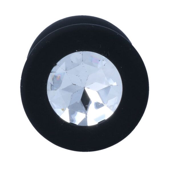 Intense Shelki — Butt Plug, Silicone, 8 cm, Black — Anal — view 3