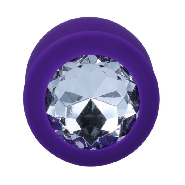 Intense Shelki — Butt Plug, Silicone, 9.2 cm, Lilac — Anal — view 2