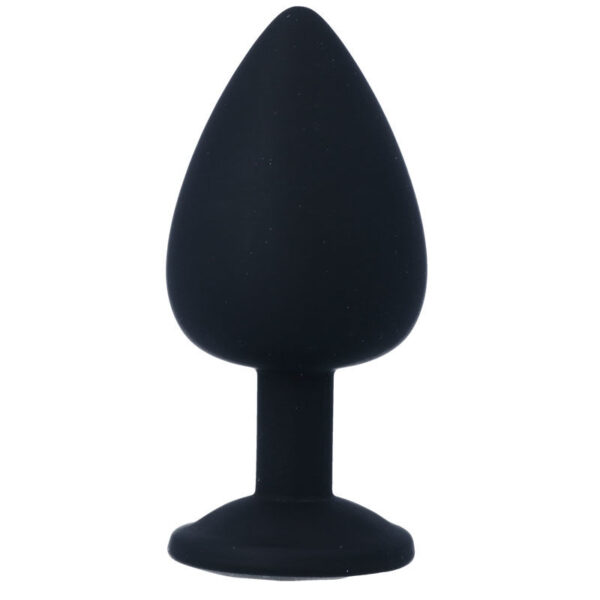Intense Shelki — Butt Plug, Silicone, 9.2 cm, Black — Anal — view 5