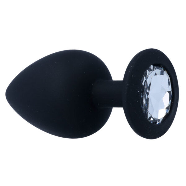 Intense Shelki — Butt Plug, Silicone, 9.2 cm, Black — Anal — view 6