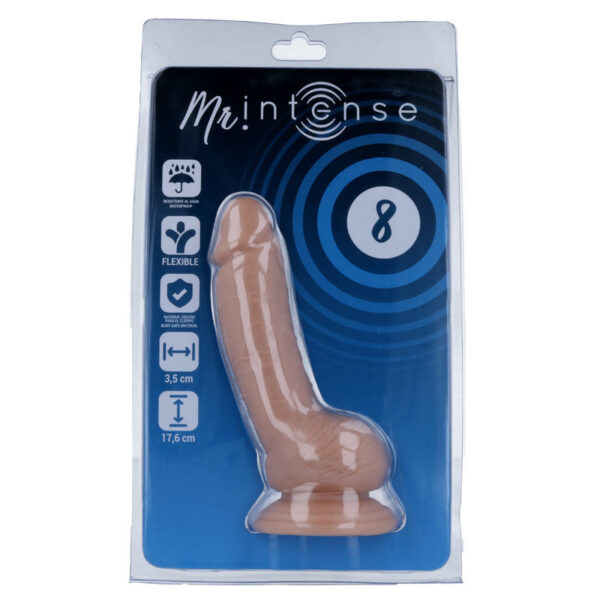 Mr Intense 8 — Realistic Dildo, Suction Cup, 17.6 cm — Dildos — view 2