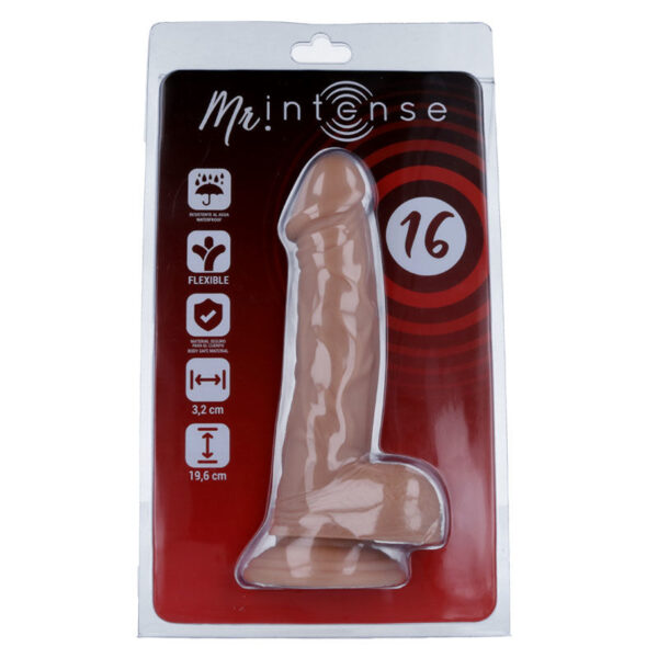 Mr Intense 16 — Realistic Dildo, Suction Cup, 19.6 cm — Dildos — view 4
