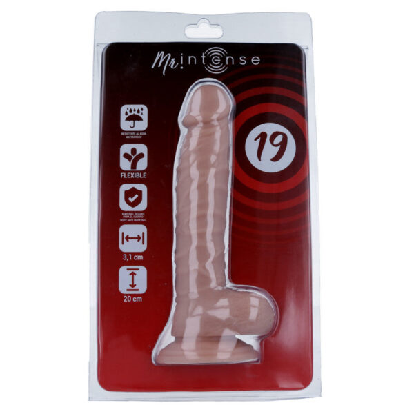 Mr Intense 19 — Realistic Dildo, Suction Cup, 20 cm — Dildos — view 5