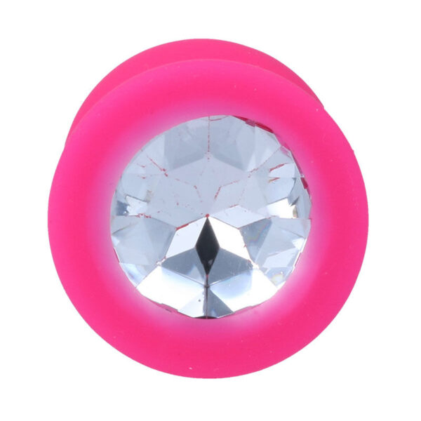 Intense Shelki — Butt Plug, Silicone, 8 cm, Fuchsia — Anal — view 2