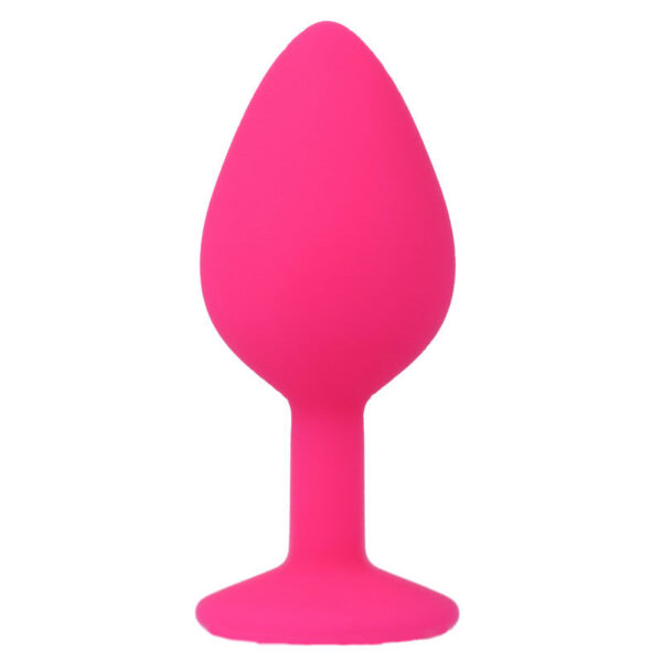 Intense Shelki — Butt Plug, Silicone, 8 cm, Fuchsia — Anal — view 3
