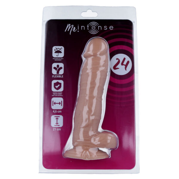 Mr Intense 24 — Realistic Dildo, Suction Cup, 21 cm — Dildos — view 2
