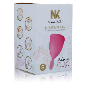 Nina Kikí — Menstrual Cup, Silicone, Size S, Pink — Menstrual Cups — view 4