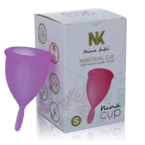 Nina Kikí — Menstrual Cup, Silicone, Size S, Purple — Menstrual Cups — view 4